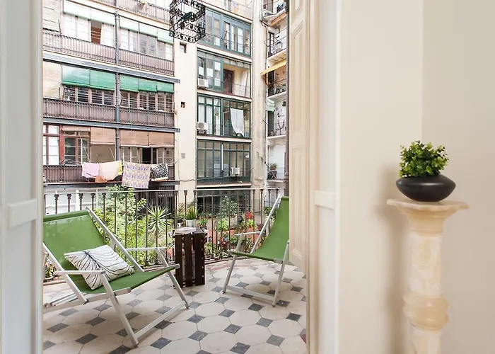 Apartment Catalan Music Palace With Private Terrace Barcelona